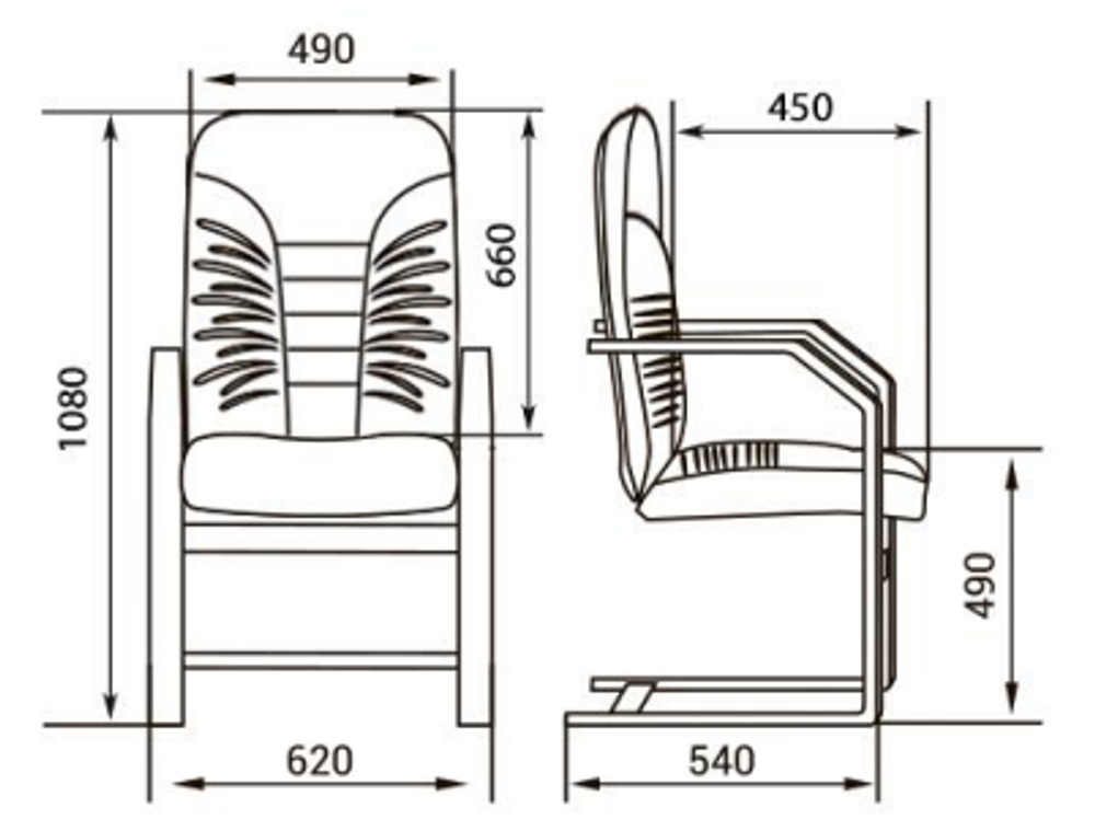 Кресло для руководителя ТАНГО ЭКСТРА КОНФ