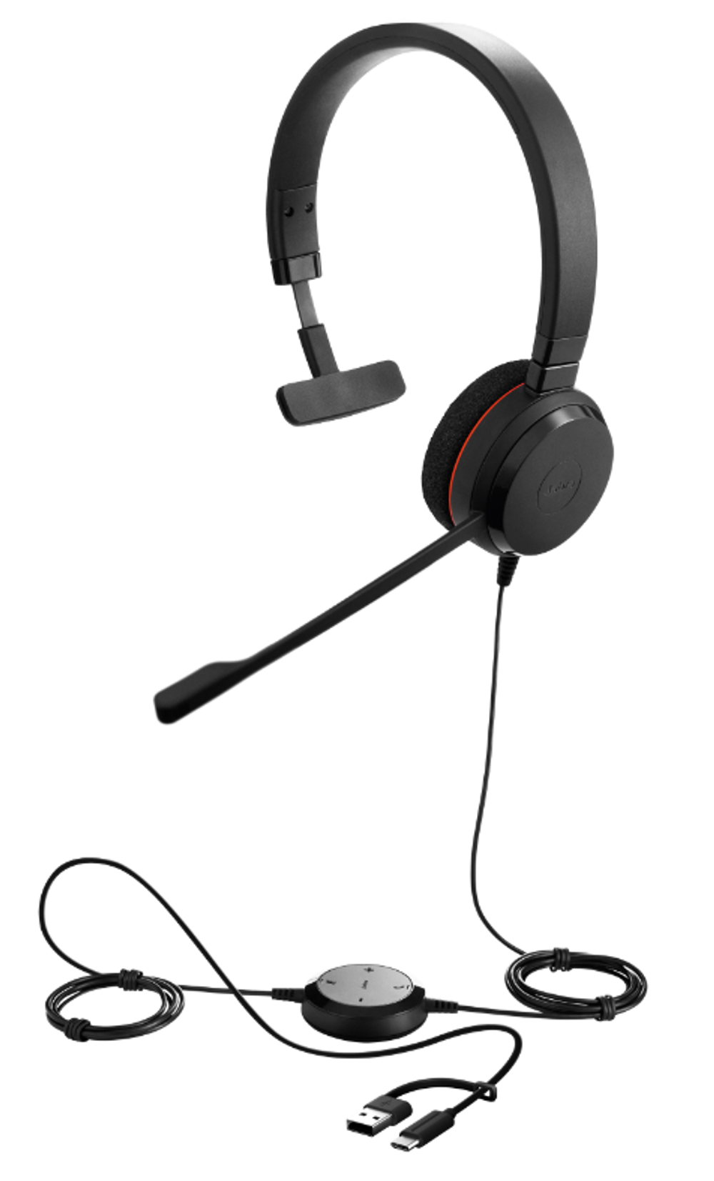 Гарнитура проводная Jabra Evolve 20 Mono MS