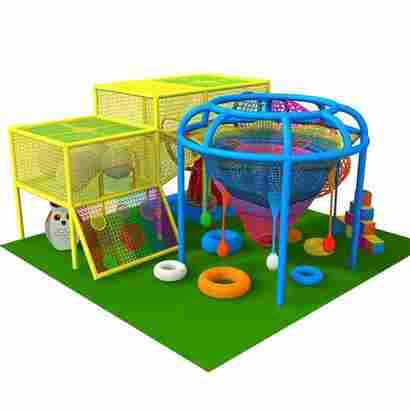 Детский верёвочный парк «Вверх-Тормашками» 8×8×4 м