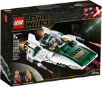 LEGO Star Wars: Звёздный истребитель Повстанцев типа А 75248 — Resistance A-Wing Starfighter — Лего Звездные войны Стар Ворз