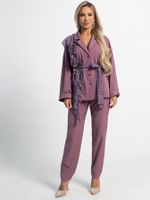 Костюм брючный Стилизация (нежно-розовый) К15332-4М LT Collection