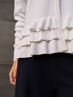 Кардиган белый для девочки арт. АТ509 белый