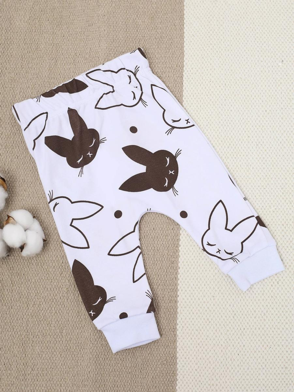 Штанишки "Пузатик-8" Ш-14/8, р.74, белый (Ивашка)