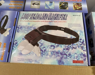 Лупа наголову 81001-В