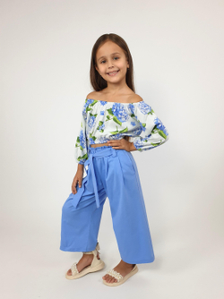 02-95-5 Комплект для девочки (футболка и брюки)