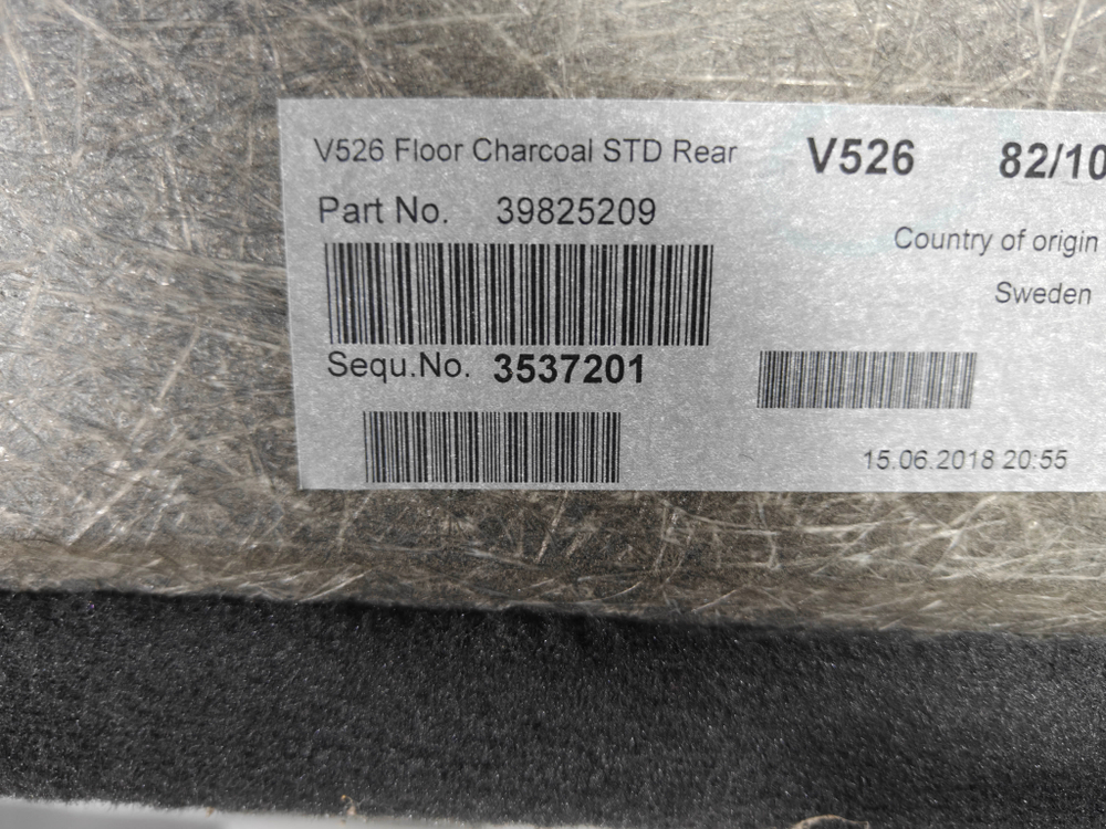 Пол багажника Volvo XC90 2 17-нв Б/У Оригинал 39825209