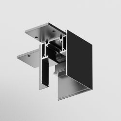 Угловой коннектор внешний для магнитного шинопровода Maytoni S35 TRA004CL-21B