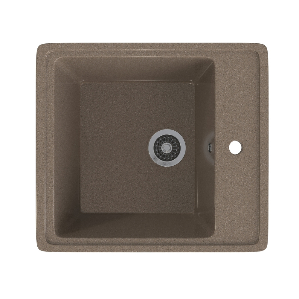 Мойка ML-GMS10 СТАНДАРТ прямоугольная, терракот (307), 460*505*190мм