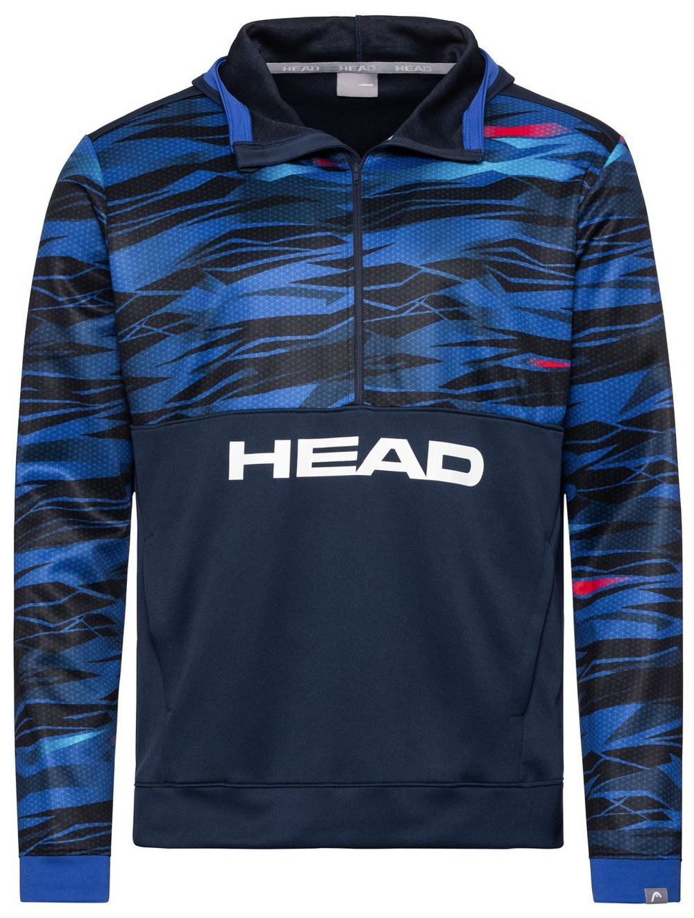 Мужская теннисная кофта Head Slider Hoodie M - navy/blue/red/white