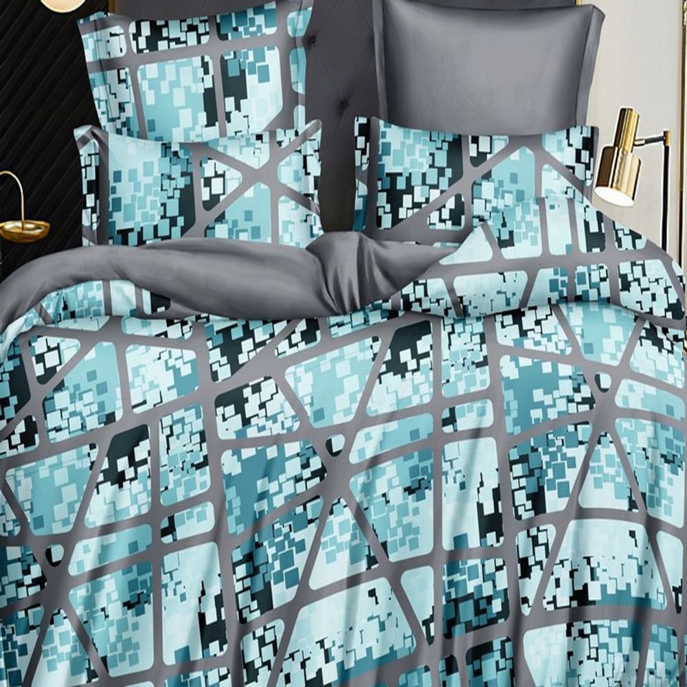 Комплект постельного белья "АВТ. 716", сатин, 100% хлопок, Россия. Пододеяльник на молнии!!! Комплект постельного белья "АВТ. 716", сатин, 100% хлопок, Россия. Пододеяльник на молнии!!!