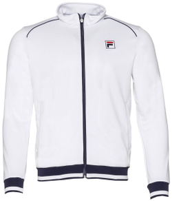 Кофта для мальчика теннисная Fila Jacket Ben Kids - white
