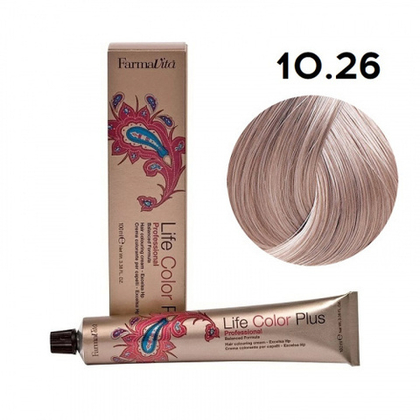 10.26 NEW платиновый блондин красный ирис Life Color Plus.100мл