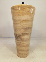 Раковина напольная из оникса Yellow ON-61357 (45*45*90)