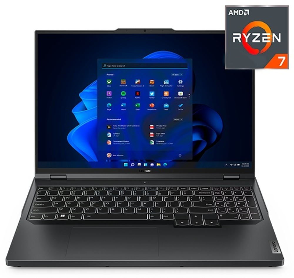 Ноутбук Lenovo Legion Pro 5 16" / 32 Гб / SSD 1000 Гб / Без ОС / 82WM00HLRK