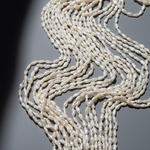 Жемчуг культивированный Кеши, белый, 4*8-9мм