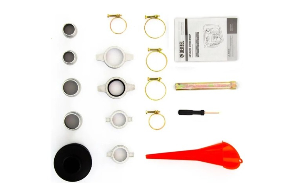 Мотопомпа бензиновая Denzel PX-50H высоконапорная 99203