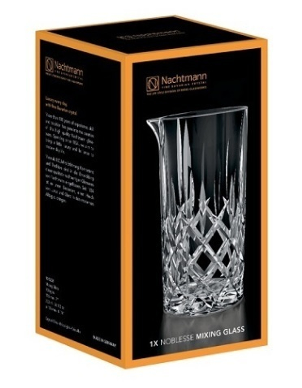 NOBLESSE - Кувшин для смешивания коктейлей 750 мл бессвинцовый хрусталь (mixing glass)