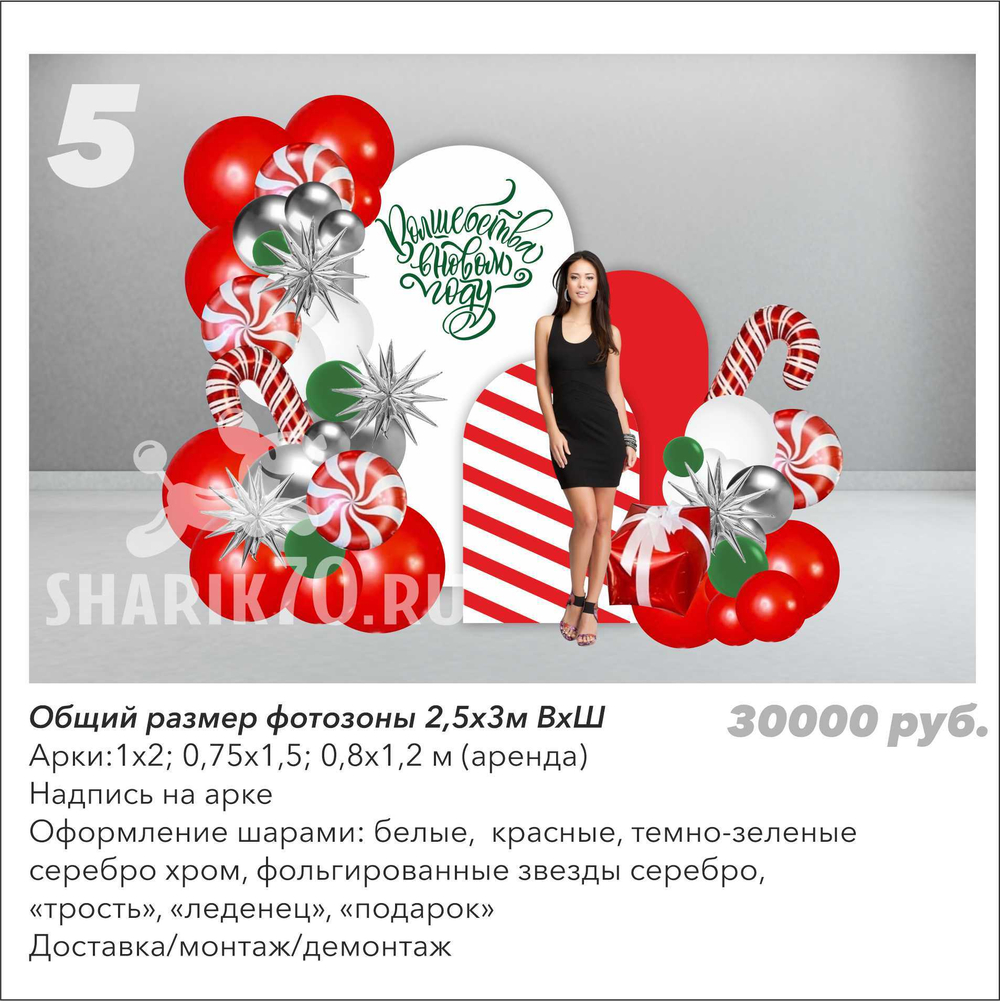 Фотозона Новый год 005