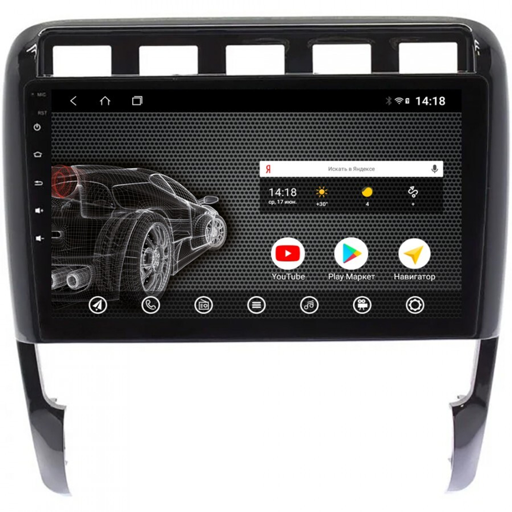 Магнитола для Porsche Cayenne 2002-2010 - Vomi AK409R9-MTK Android 10, 8-ядер, 2Гб-32Гб