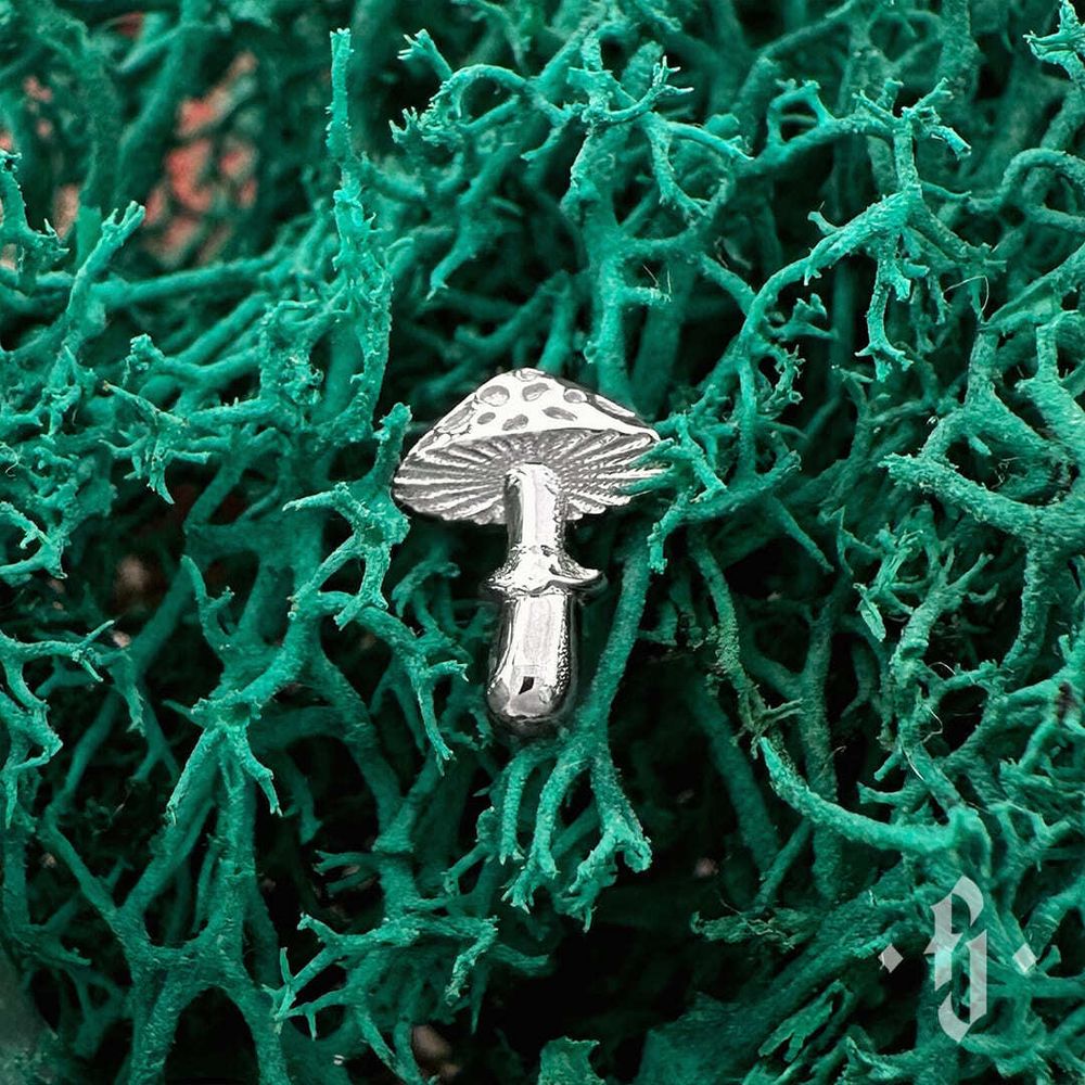 Накрутка &quot;Amanita&quot; - Белое золото