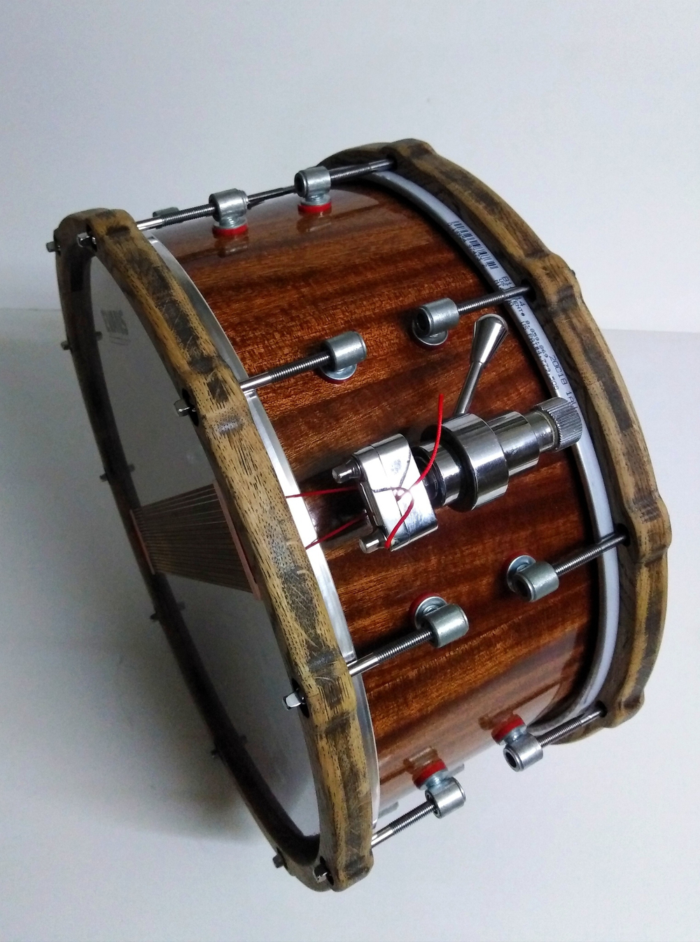 MBsp-d 1465-10 Малый барабан, сапеле 14х6,5", цвет натуральный, Мастерская Бехтеревых