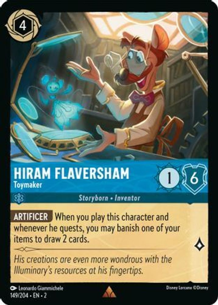 Hiram Flaversham (Toymaker) - 149/204 - Редкая