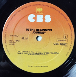 Винтажная виниловая пластинка LP Journey In The Beginning 1975 1977 (Holland 1979)