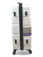 Средний чемодан Bon-Voyage Model Ten, Белый, M+