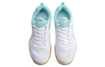 Li Ning Table Tennis Cushioning Slip Resistant Abrasion Resistant Low top Training Shoes Unisex White Blue