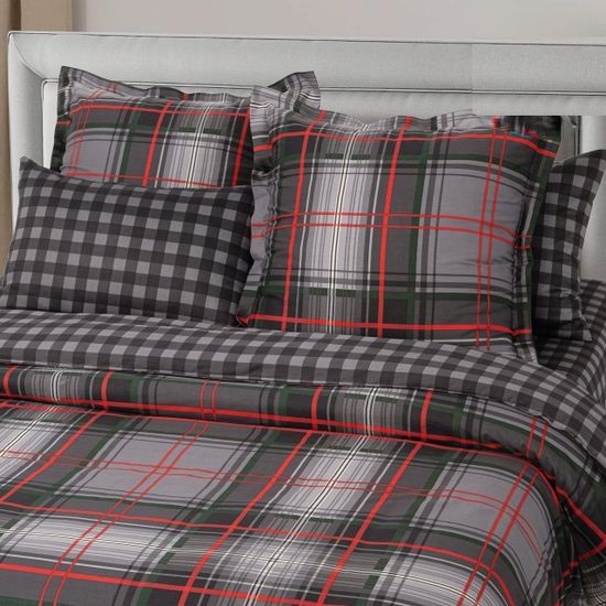 Семейный комплект постельного белья Бостон сатин