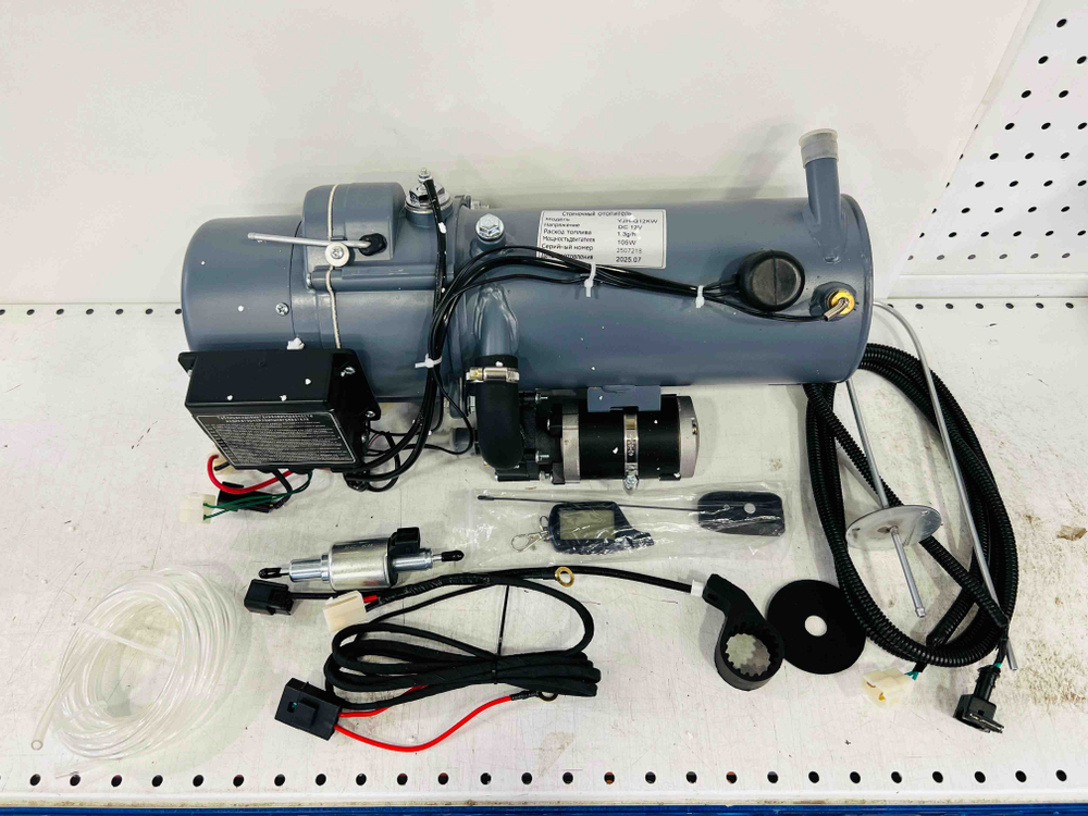 12V - 12 кВт / ПЖД, Предпусковой жидкостный подогреватель, 12 вольт, 12 кВт, с пультом ДУ (с обратной связью), Термо Макс (Гарантия 30 дней)