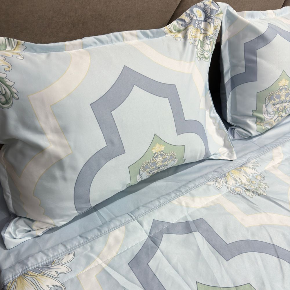 КПБ Кит С Одеялом МУН ШЕЛК 2сп АКЦИЯ !!! (от 10шт цена 5900тн)