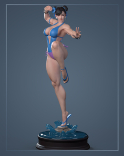 Чунь Ли Фигурка Chun-Li Street Fighter