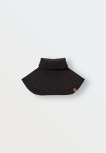 Зимний комплект шапка с манишкой (графит)