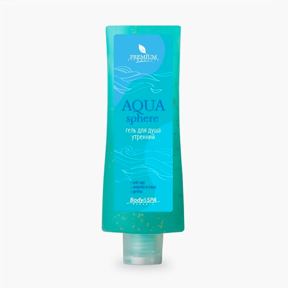Гель для душа утренний Premium Silhouette Aqua Sphere