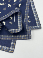 Платок синий с собачками Burberry