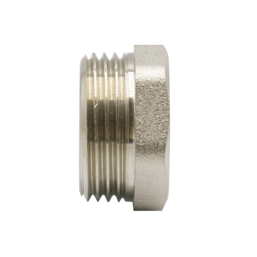 Футорка 1'' - 1/2'' нар/вн никель