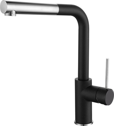 Rivelato Albano Г-обр.с выдвижной лейкой D-35мм nero/cromo