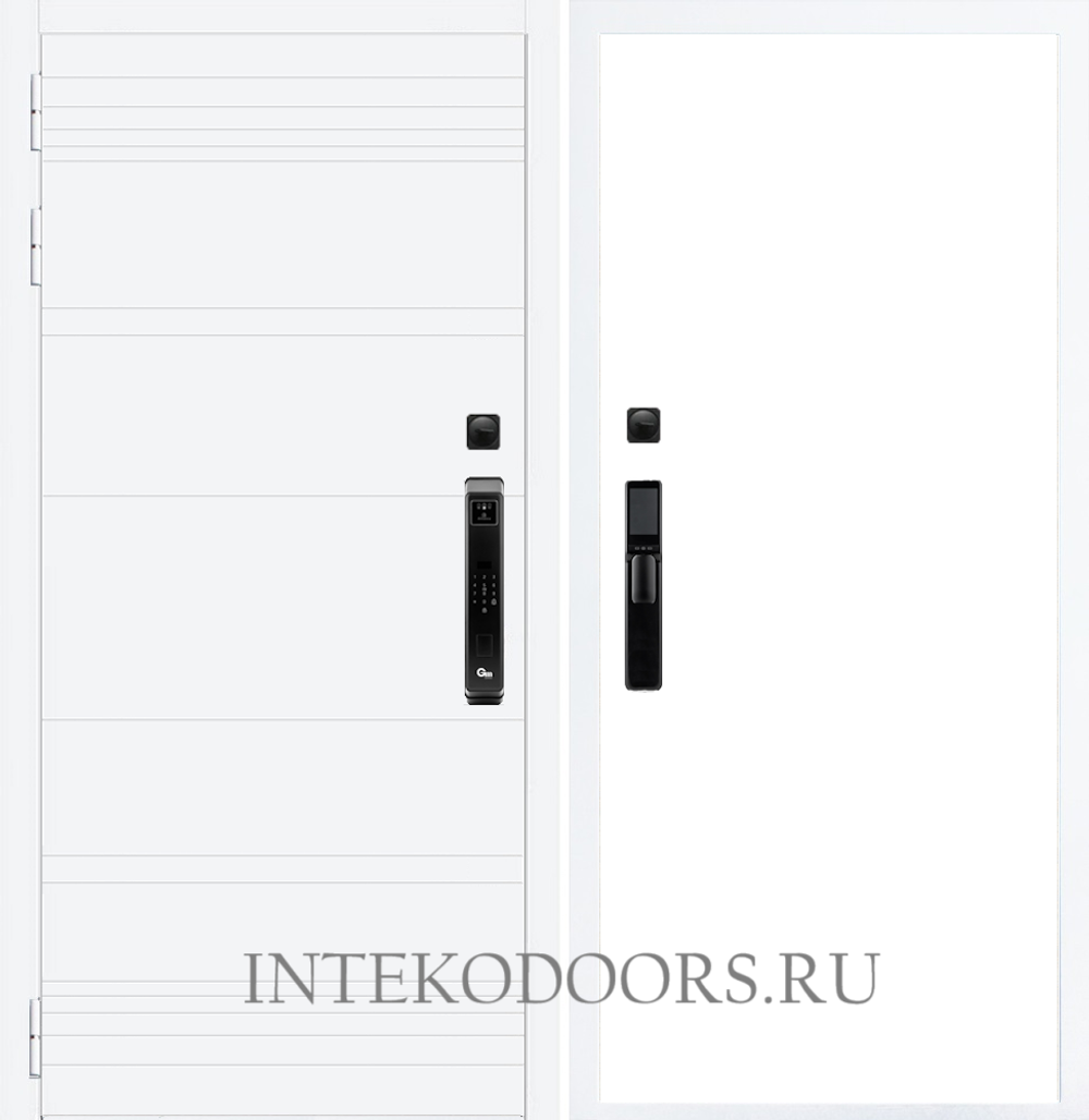 Гранд Белый гладкий без рисунка