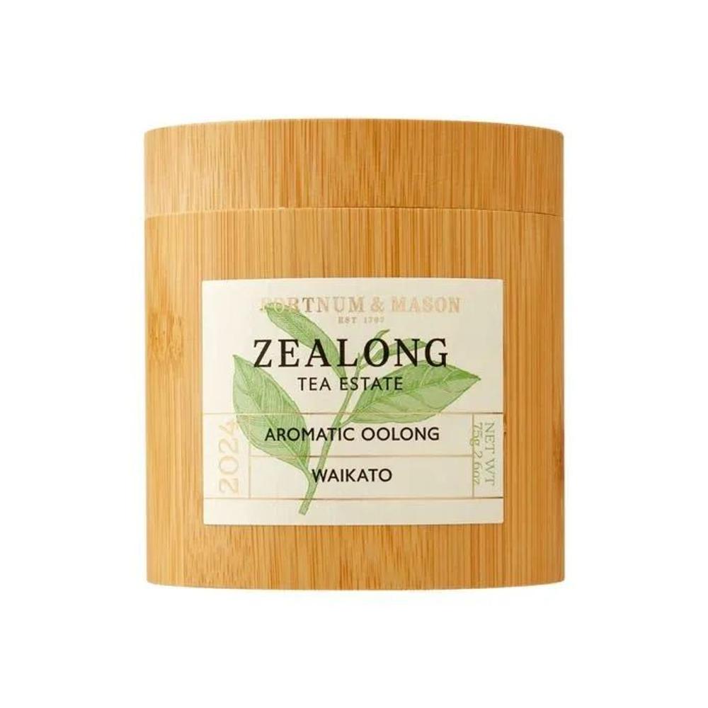 Fortnum&Mason Ароматный улун Zealong в бамбуковой шкатулке 2025, 75 г