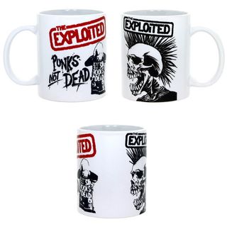 Кружка The Exploited Punk's Not Dead / Let's Start a War...  (101)