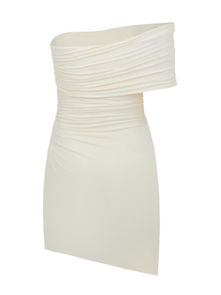 Draped asymmetrical Dress