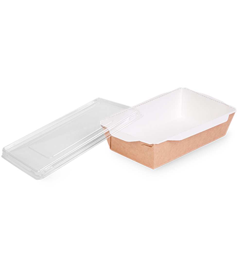 Коробка для салатов ECO OpSalad 800 186*106*55мм (400шт/кор) (белый)