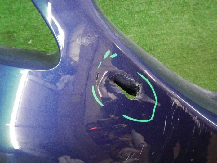 Бампер передний Peugeot 2008 (2013-2016)