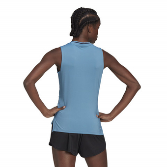 Женский топ теннисный Adidas Match Tank Top W - небесный