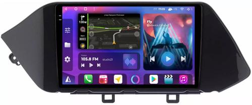 Магнитола для Hyundai Sonata 8 2020+ - FarCar S500-TS10 монитор 10.36" QLED на Android 14, Быстрая, CarPlay, 4G SIM-слот