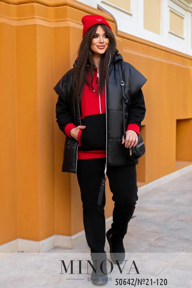 Жилет 21-120-черный Minova