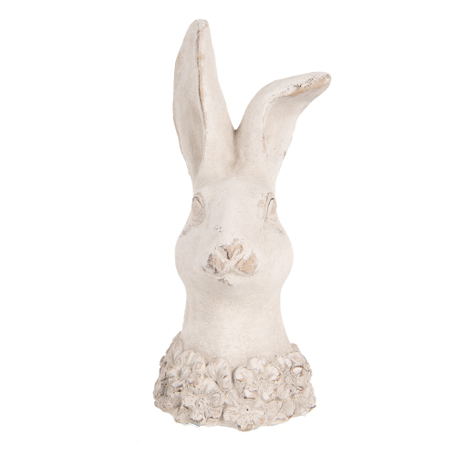 Декор "Бюст кролика" 12x10x24см Бетон