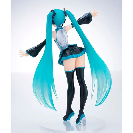 Фигурка Аниме POP UP PARADE Hatsune Miku Translucent Color Ver. 17см 4580590193925 / Фигурка в виде виртуальной японской певицы, Мику Хацунэ