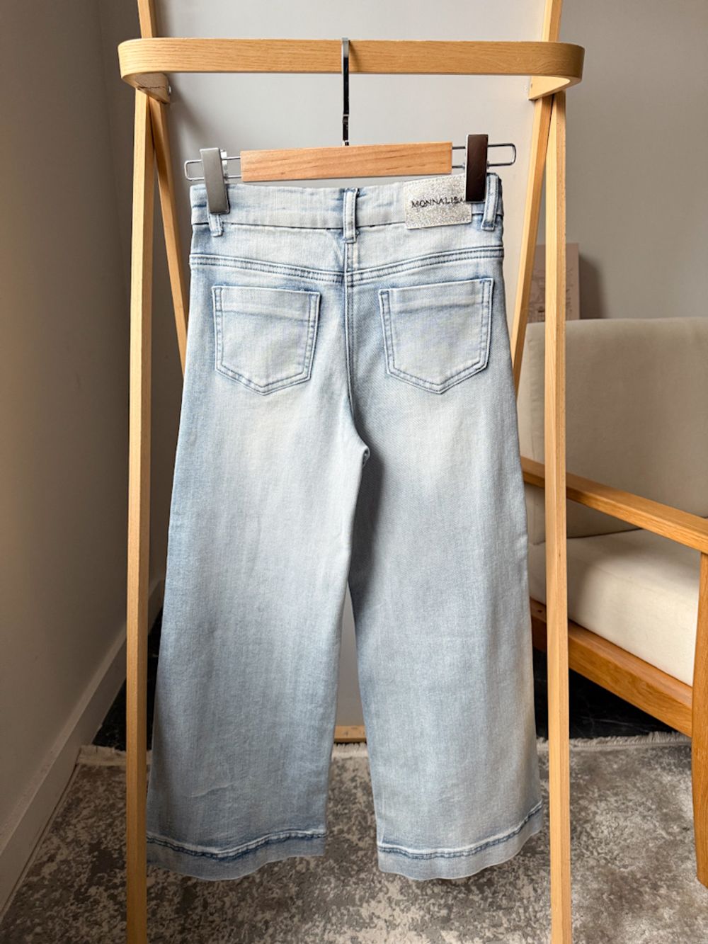 Джинсовый костюм Monnalisa, 140